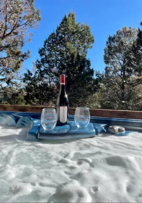 Perk Canyon Hidden Acres-Hot Tub-Gas Fireplace Ruidoso Exterior foto