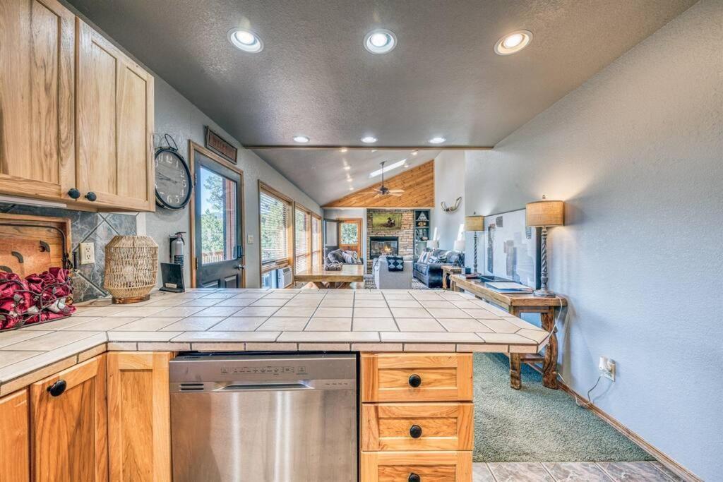 Perk Canyon Hidden Acres-Hot Tub-Gas Fireplace Ruidoso Exterior foto