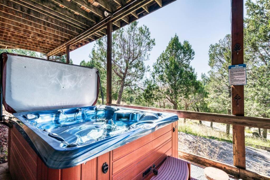 Perk Canyon Hidden Acres-Hot Tub-Gas Fireplace Ruidoso Exterior foto