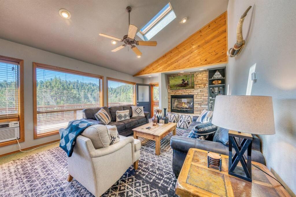 Perk Canyon Hidden Acres-Hot Tub-Gas Fireplace Ruidoso Exterior foto